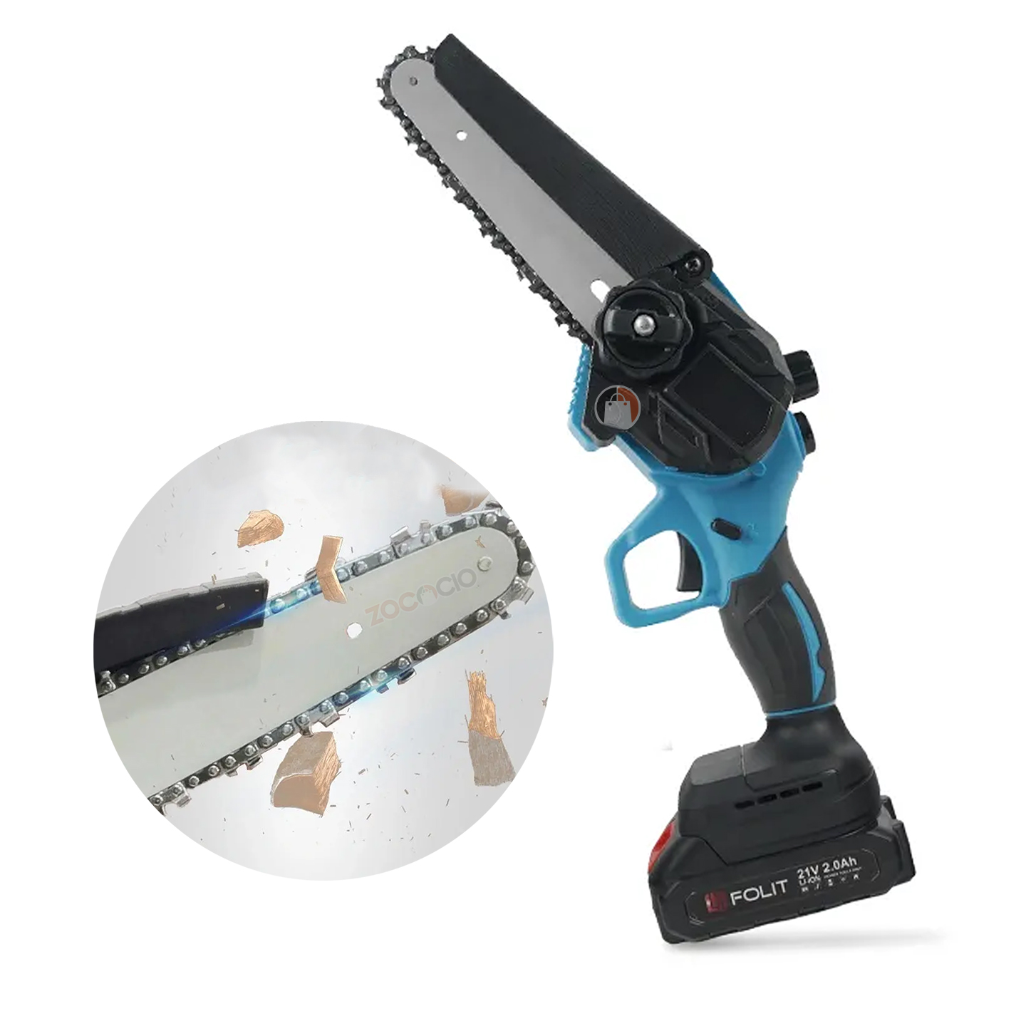 Miniatura 3 de Mini Moto Sierra Inalámbrica Portable Re